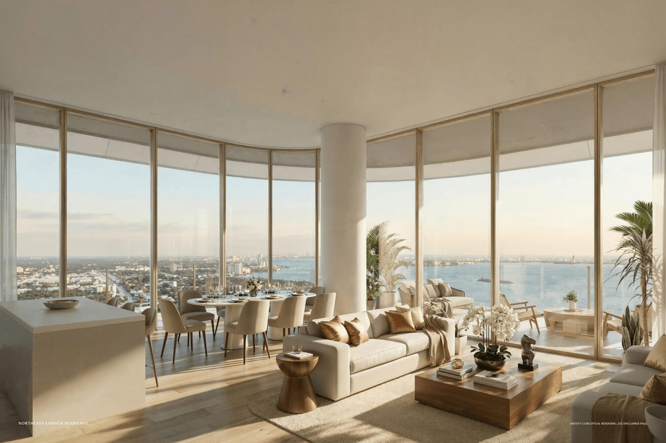 NORTHEAST CORNER RESIDENCE.